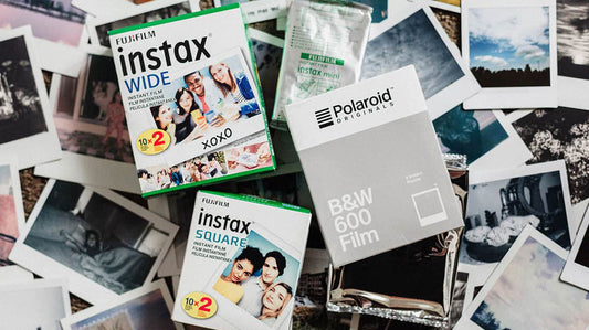 difference format of instant film