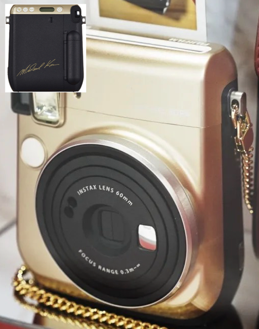 10-01 Fujifilm instax mini 70 Michael Kors Gold