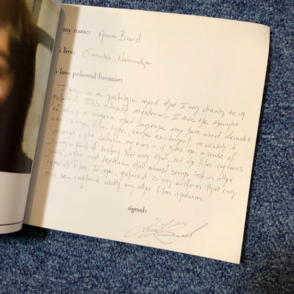 photobook | for the love of light: a tribute to the art of polaroid