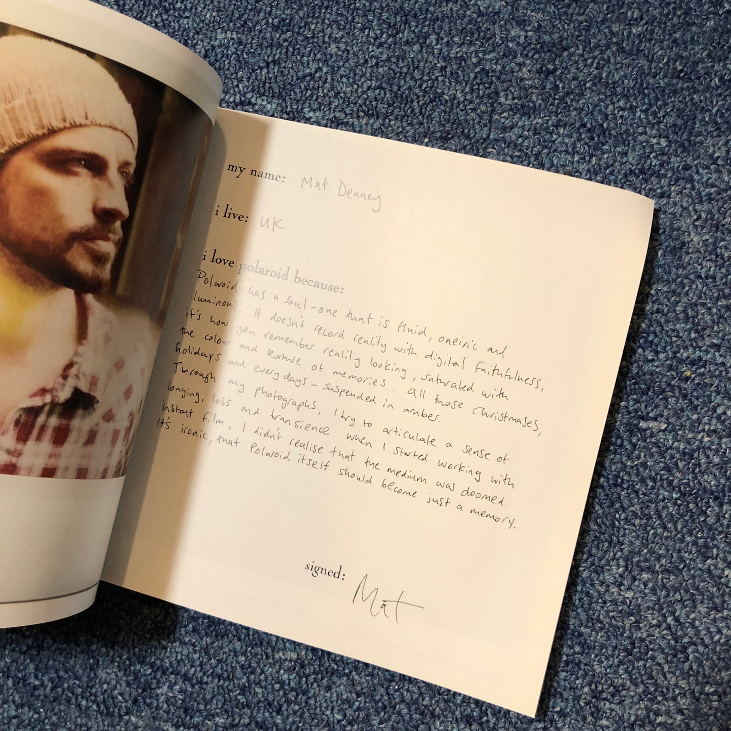 photobook | for the love of light: a tribute to the art of polaroid