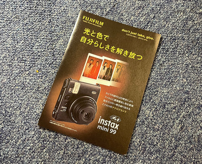 leaflet | fujifilm instax 99 - jp