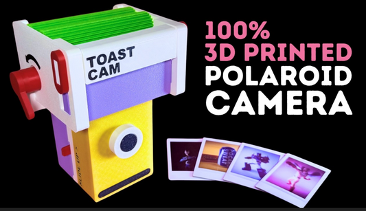 unclassified | 100% 3D print polaroid camera