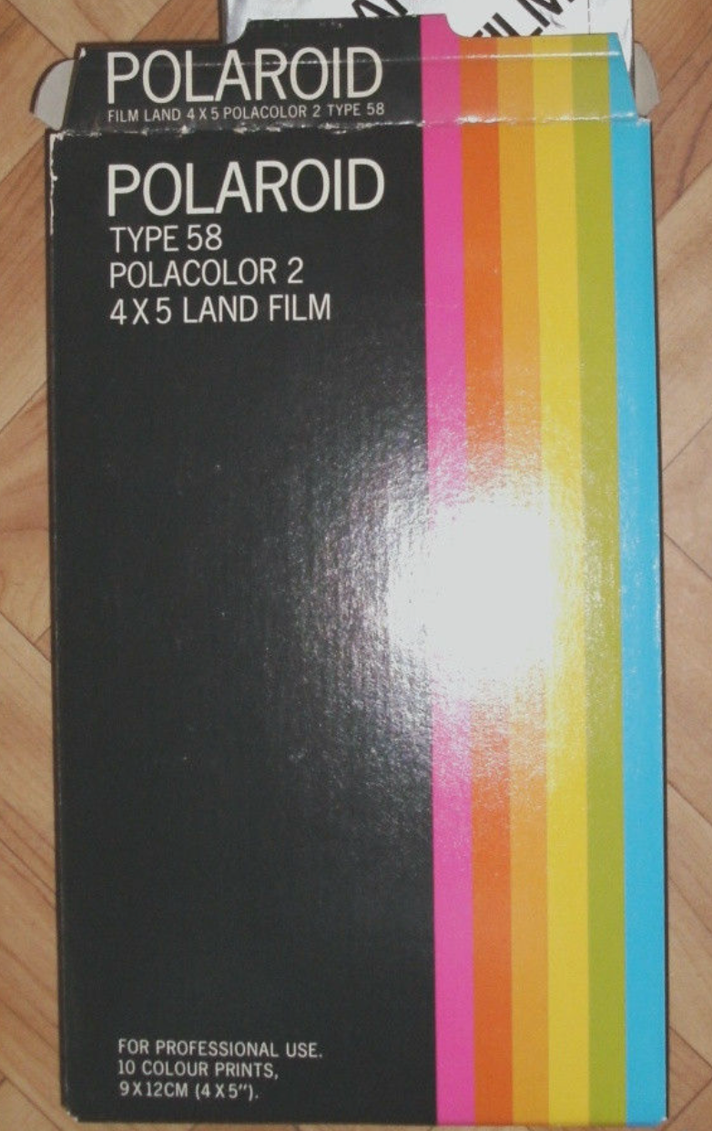 film | polaroid type 58 02